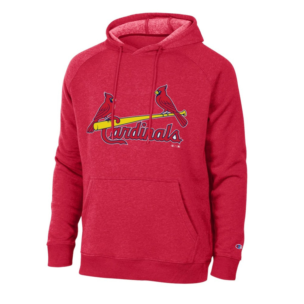St. Louis Cardinals Champion Triumph Tri-Blend Raglan Hoodie Red