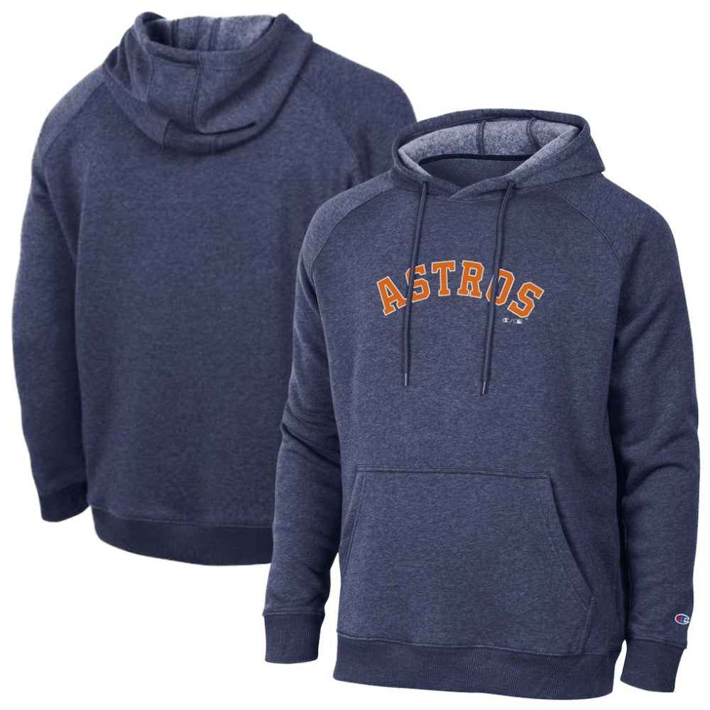Houston Astros Champion Triumph Tri-Blend Raglan Hoodie Navy