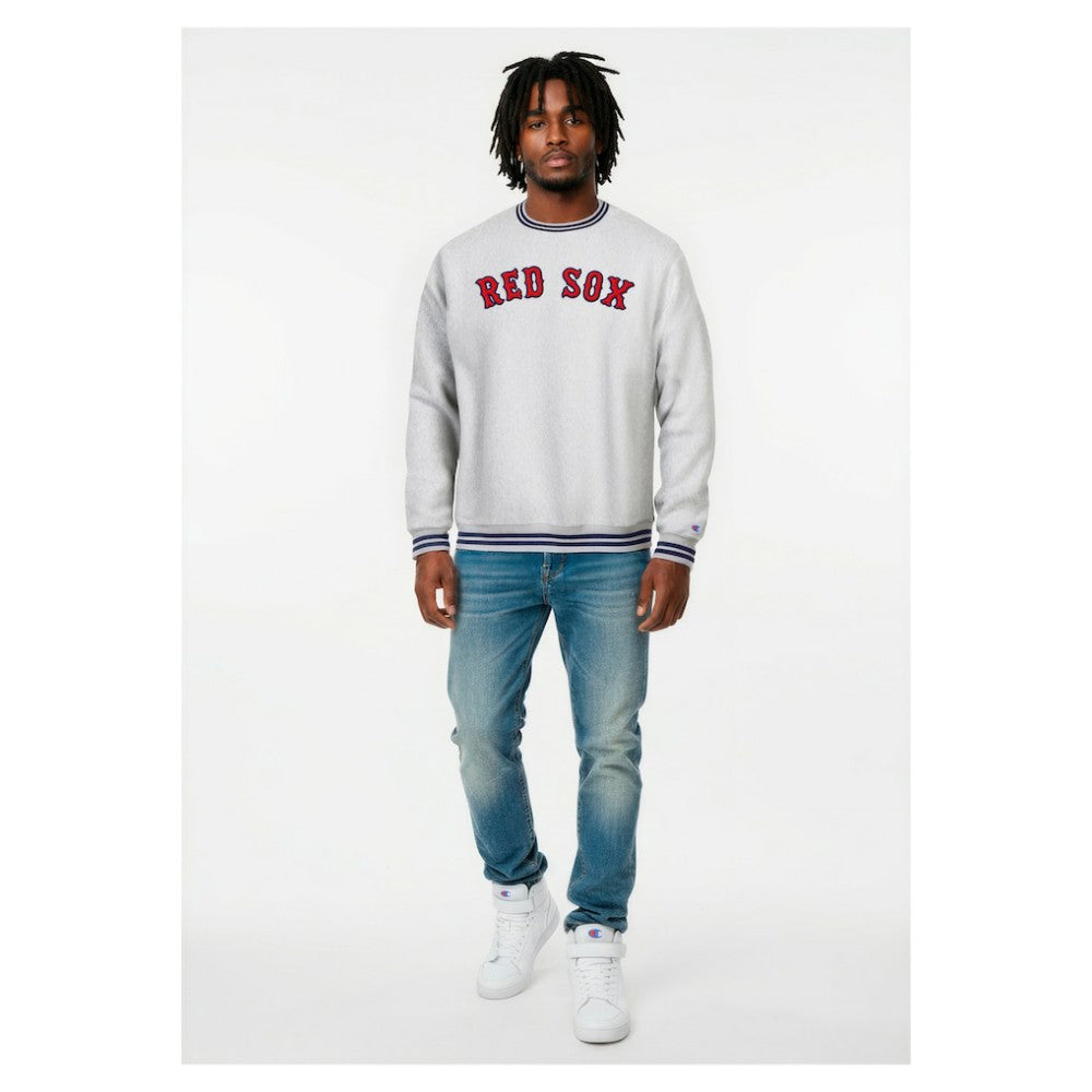 Boston Red Sox Champion Reverse Weave Sweatshirt Heather Gray