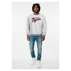 Detroit Tigers Champion Reverse Weave Sweatshirt Heather Gray