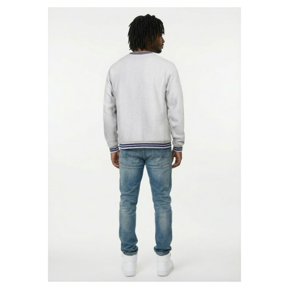 New York Mets Champion Reverse Weave Sweatshirt Heather Gray