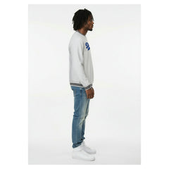 Los Angeles Dodgers Champion Reverse Weave Sweatshirt Heather Gray