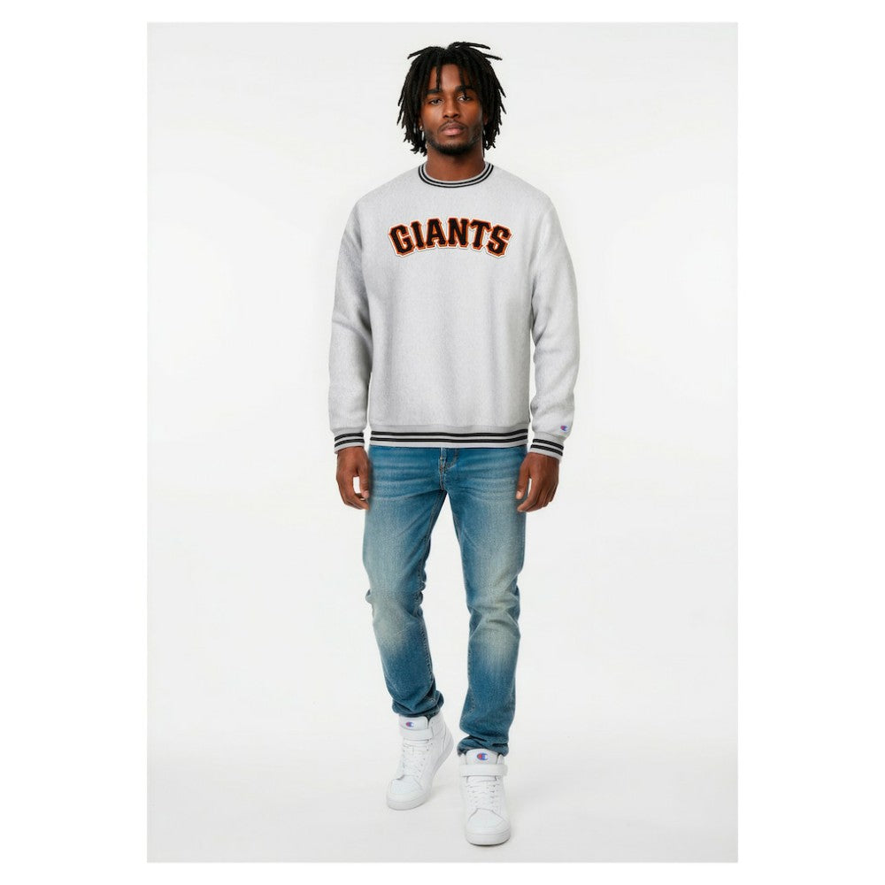 San Francisco Giants Champion Reverse Weave Sweatshirt Heather Gray