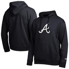 Atlanta Braves Champion All Star Embroidered Logo Hoodie Black