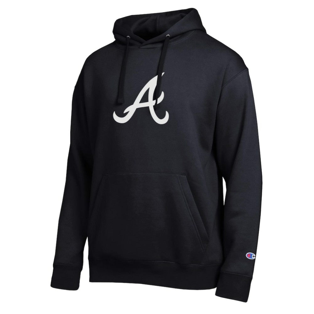 Atlanta Braves Champion All Star Embroidered Logo Hoodie Black