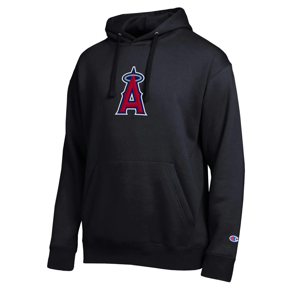 Los Angeles Angels Champion All Star Embroidered Logo Hoodie Black