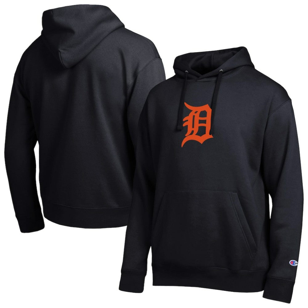 Detroit Tigers Champion All Star Embroidered Logo Hoodie Black