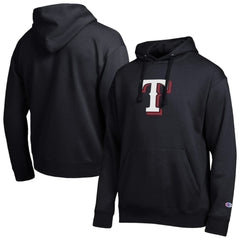 Texas Rangers Champion All Star Embroidered Logo Hoodie Black