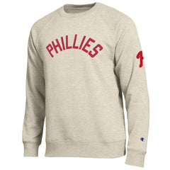 Philadelphia Phillies Champion All-Star Soft Felt Sweatshirt Oatmeal