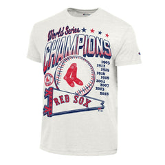 Boston Red Sox Champion Winning Tradition Cooperstown Tri-Blend T-Shirt White