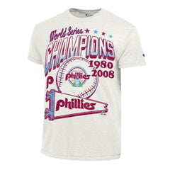 Philadelphia Phillies Champion Winning Tradition Cooperstown Tri-Blend T-Shirt White