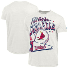 St. Louis Cardinals Champion Winning Tradition Cooperstown Tri-Blend T-Shirt White