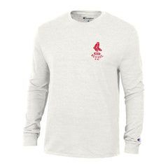 Boston Red Sox Champion Cooperstown Winning Tradition Tri-Blend Long Sleeve T-Shirt White