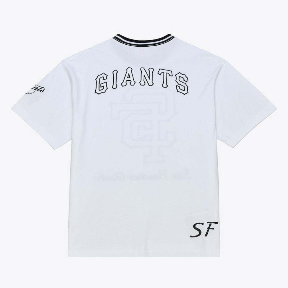 San Francisco Giants Cooperstown Collection Arctic T-Shirt White | Mitchell & Ness