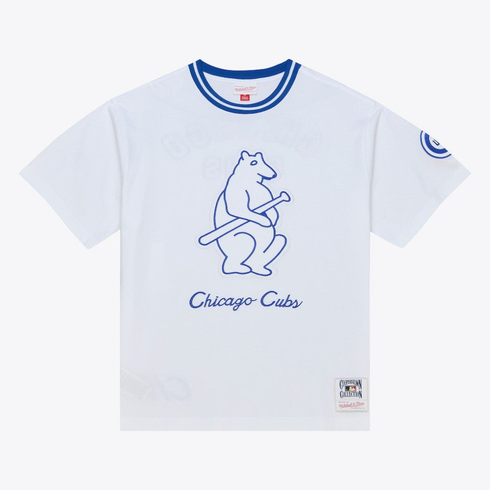 Chicago Cubs Cooperstown Collection Arctic T-Shirt White | Mitchell & Ness