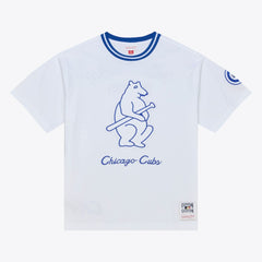 Chicago Cubs Cooperstown Collection Arctic T-Shirt White | Mitchell & Ness