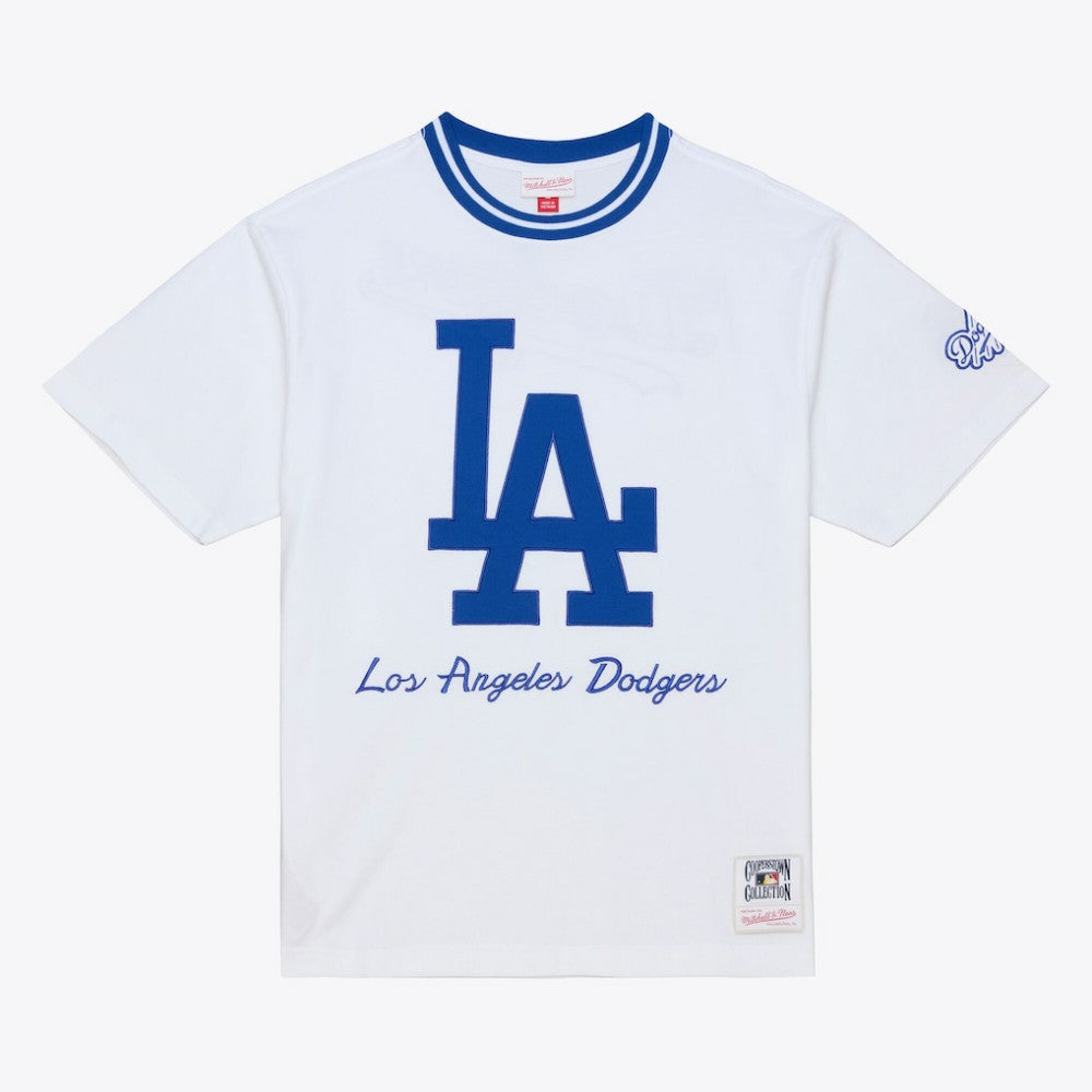 Los Angeles Dodgers Cooperstown Collection Arctic T-Shirt White | Mitchell & Ness