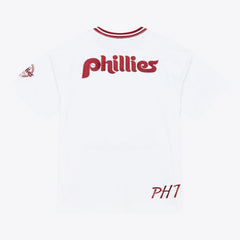 Philadelphia Phillies Cooperstown Collection Arctic T-Shirt White | Mitchell & Ness