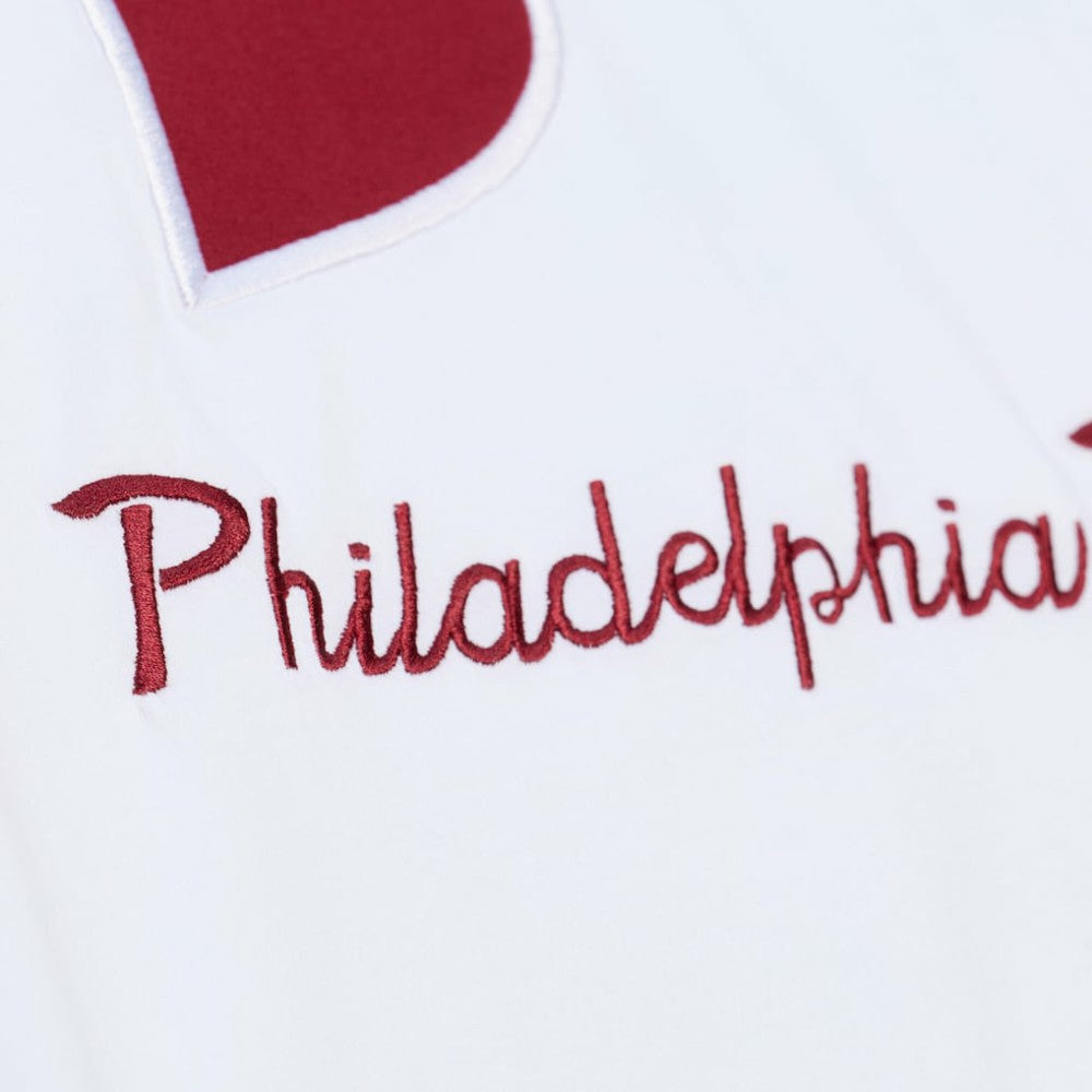 Philadelphia Phillies Cooperstown Collection Arctic T-Shirt White | Mitchell & Ness