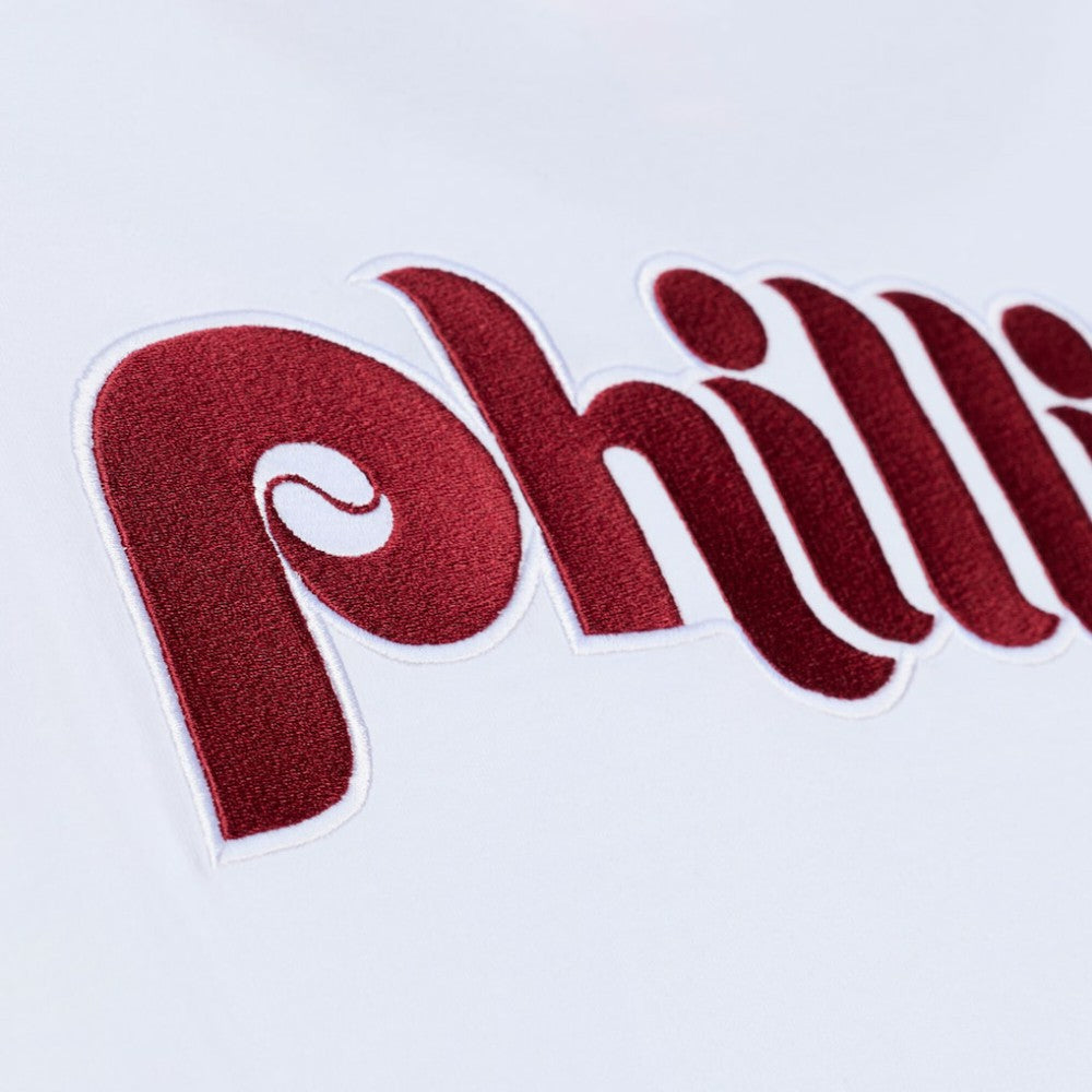 Philadelphia Phillies Cooperstown Collection Arctic T-Shirt White | Mitchell & Ness
