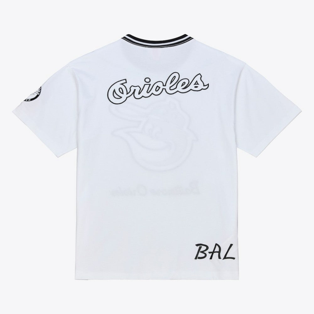 Baltimore Orioles Cooperstown Collection Arctic T-Shirt White | Mitchell & Ness