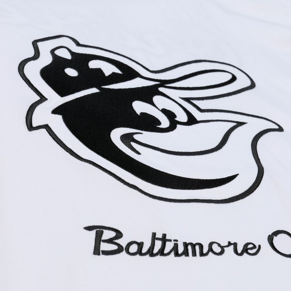 Baltimore Orioles Cooperstown Collection Arctic T-Shirt White | Mitchell & Ness