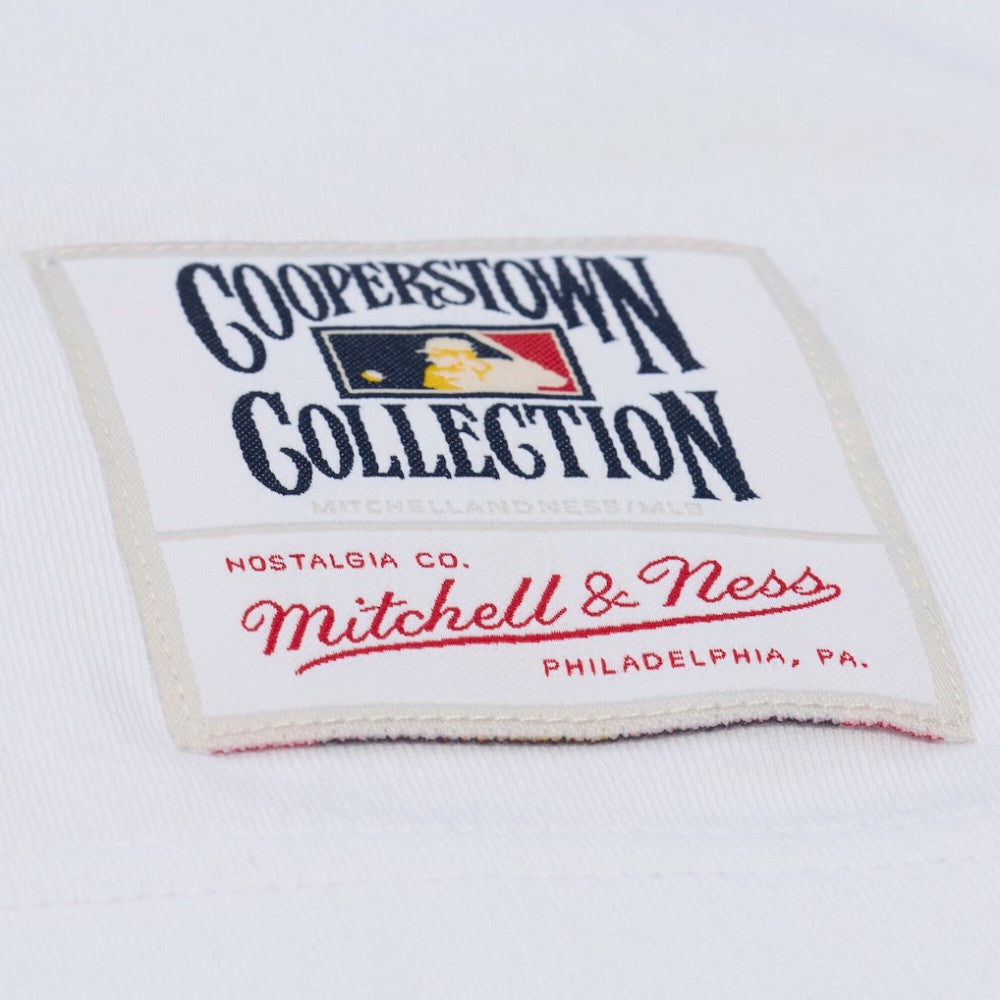 Atlanta Braves Cooperstown Collection Arctic T-Shirt White | Mitchell & Ness