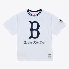 Boston Red Sox Cooperstown Collection Arctic T-Shirt White | Mitchell & Ness