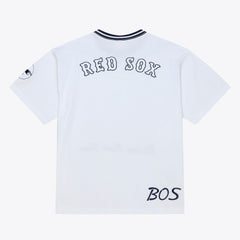 Boston Red Sox Cooperstown Collection Arctic T-Shirt White | Mitchell & Ness