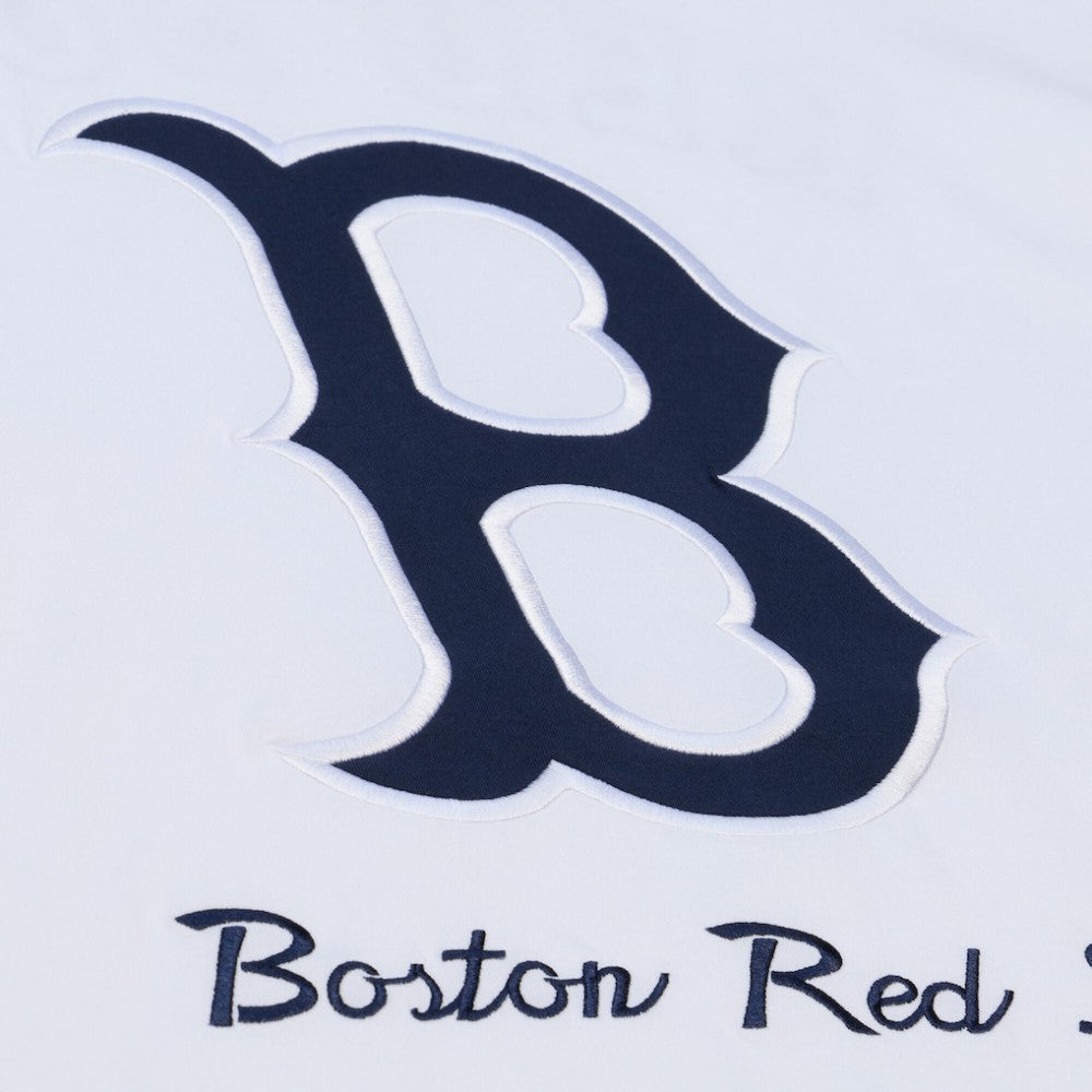 Boston Red Sox Cooperstown Collection Arctic T-Shirt White | Mitchell & Ness