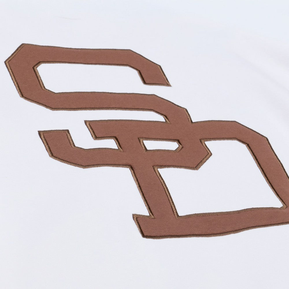 San Diego Padres Arctic Fleece Sweatshirt White | Mitchell & Ness
