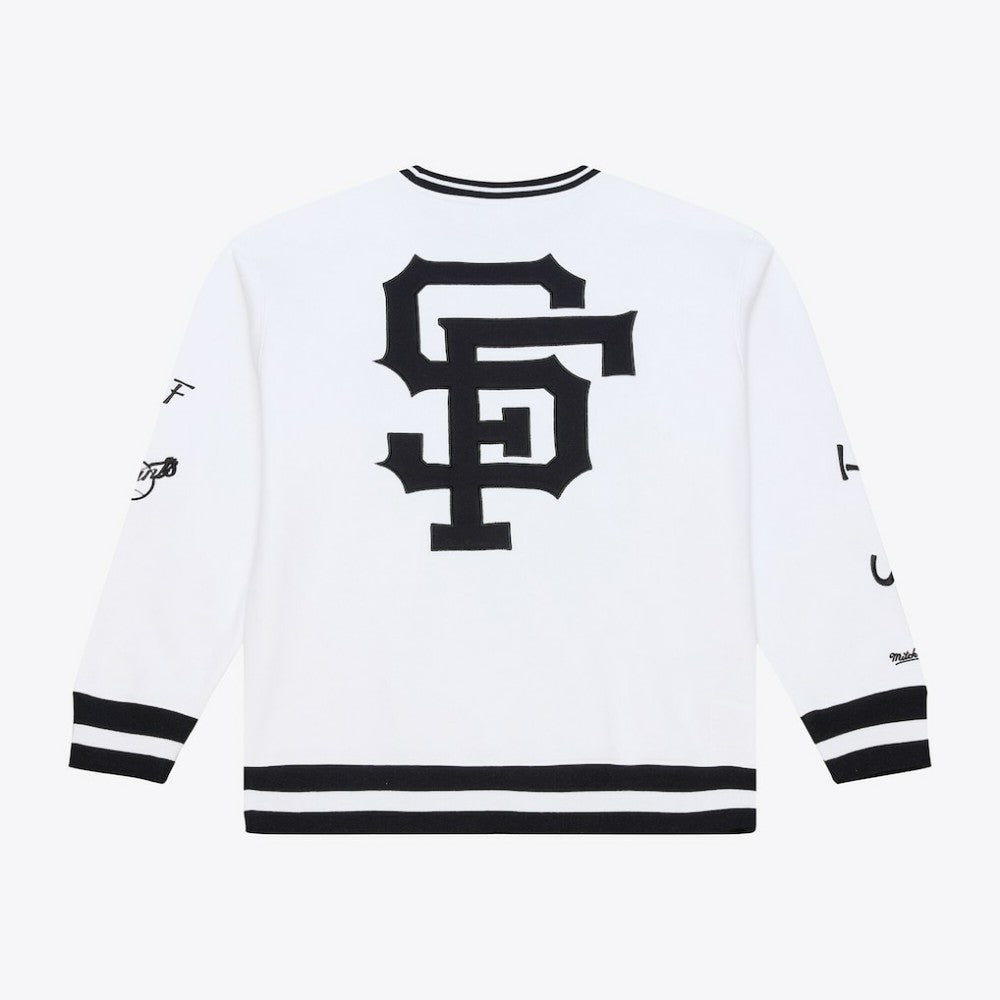 San Francisco Giants Arctic Fleece Sweatshirt White | Mitchell & Ness