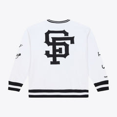 San Francisco Giants Arctic Fleece Sweatshirt White | Mitchell & Ness