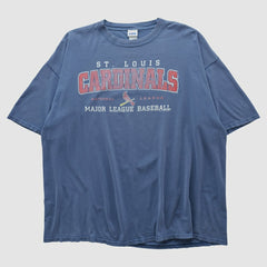 St. Louis Cardinals CSA 2000s T-shirt Blue Vintage