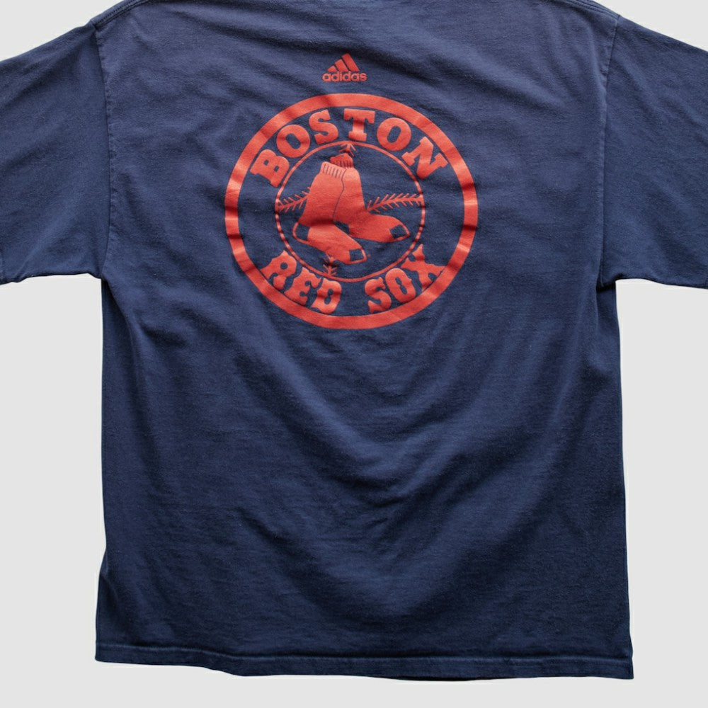 Boston Red Sox Adidas 2000s T-shirt Navy Vintage