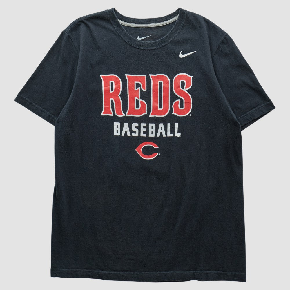 Cincinnati Reds 2010s T-shirt Black Vintage | Nike