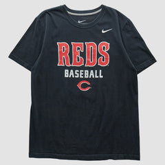 Cincinnati Reds 2010s T-shirt Black Vintage | Nike