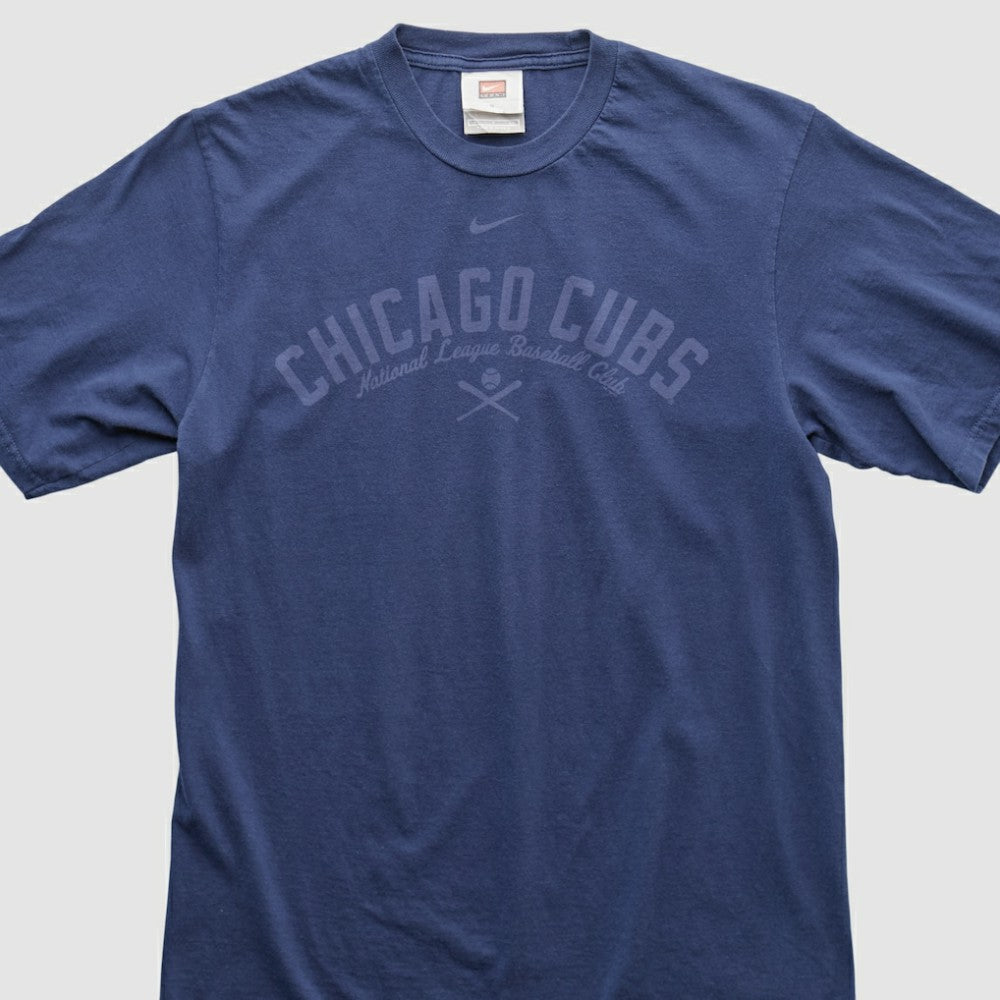 Chicago Cubs 2000s T-shirt Navy Vintage | Nike