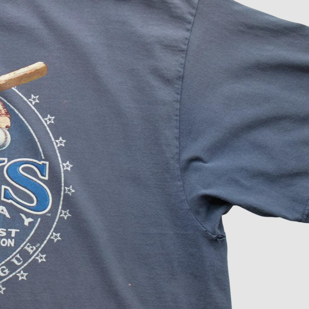 Tampa Bay Rays MLB Genuine Merchandise 2000s T-shirt Navy Vintage