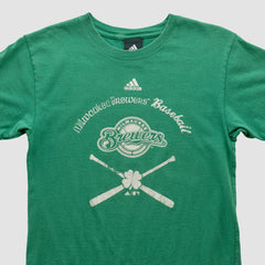 Milwaukee Brewers Adidas 2000s T-shirt Green Vintage