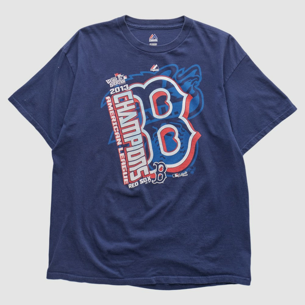 Boston Red Sox Majestic 2013 T-shirt Navy Vintage