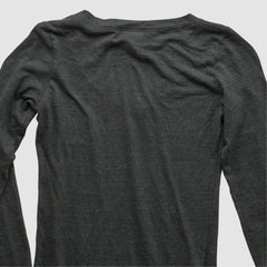 Boston Red Sox Genuine Merchandise 2010s Long Sleeve T-shirt Charcoal Vintage