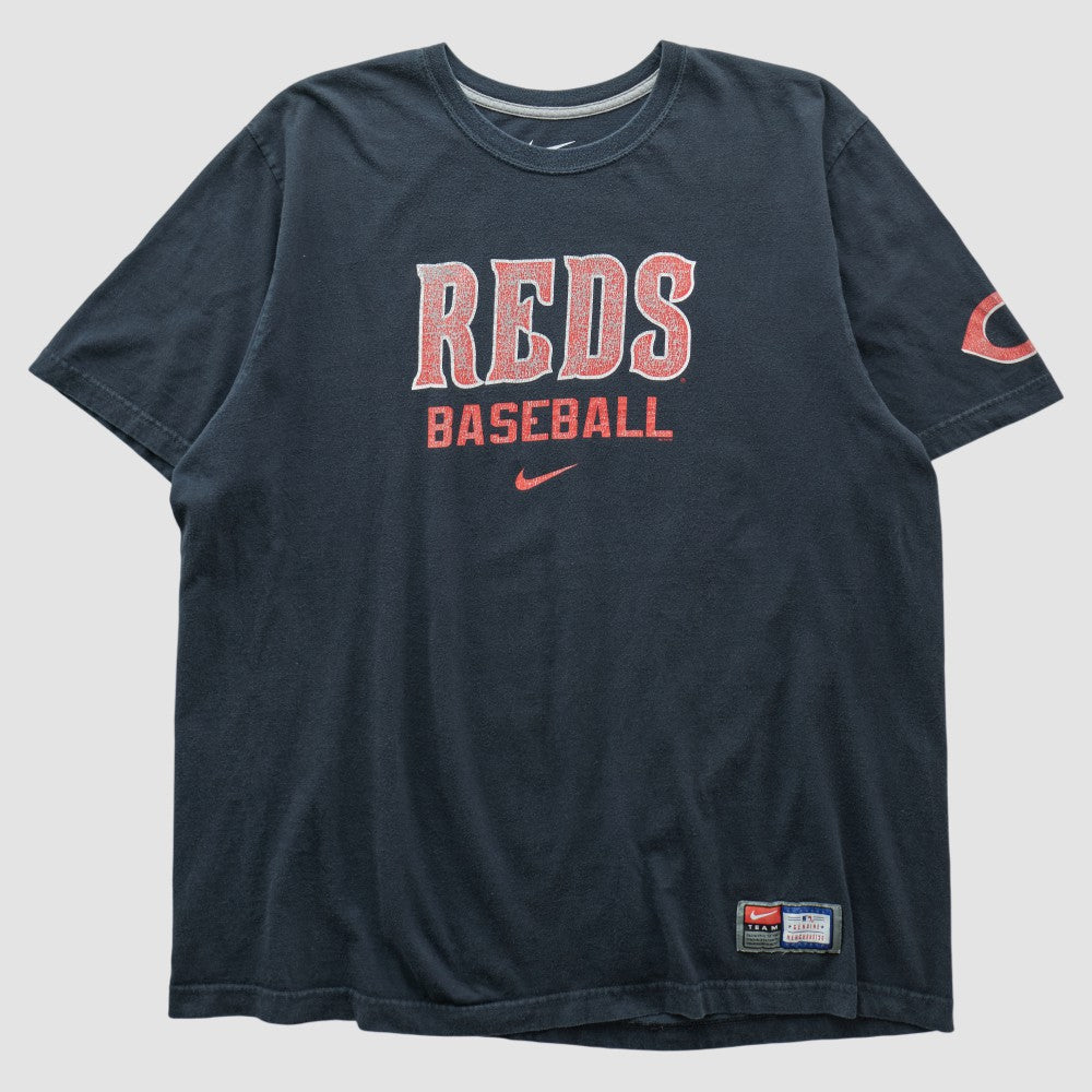 Cincinnati Reds 2010s T-shirt Navy Vintage | Nike
