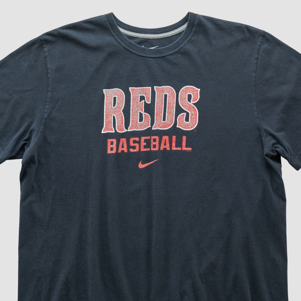Cincinnati Reds 2010s T-shirt Navy Vintage | Nike