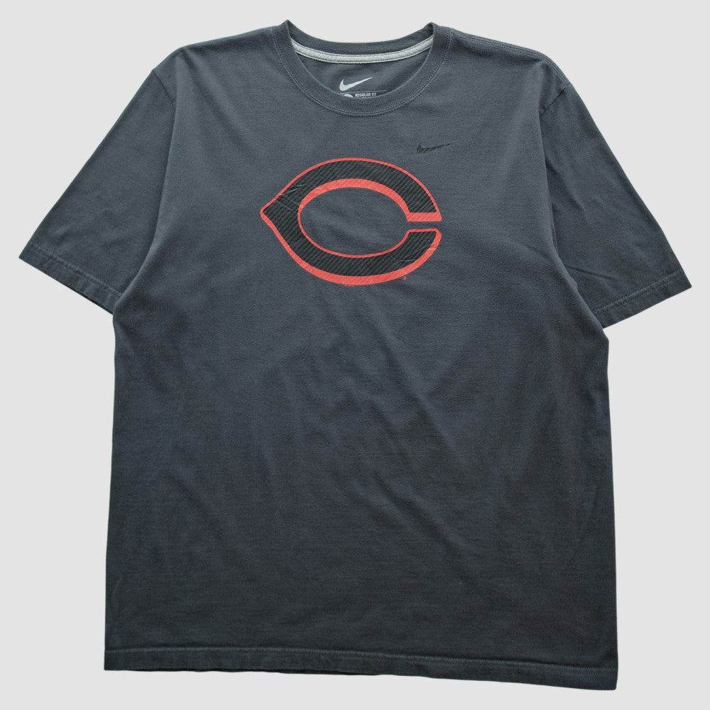 Cincinnati Reds 2010s T-shirt Charcoal Vintage | Nike