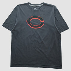 Cincinnati Reds 2010s T-shirt Charcoal Vintage | Nike