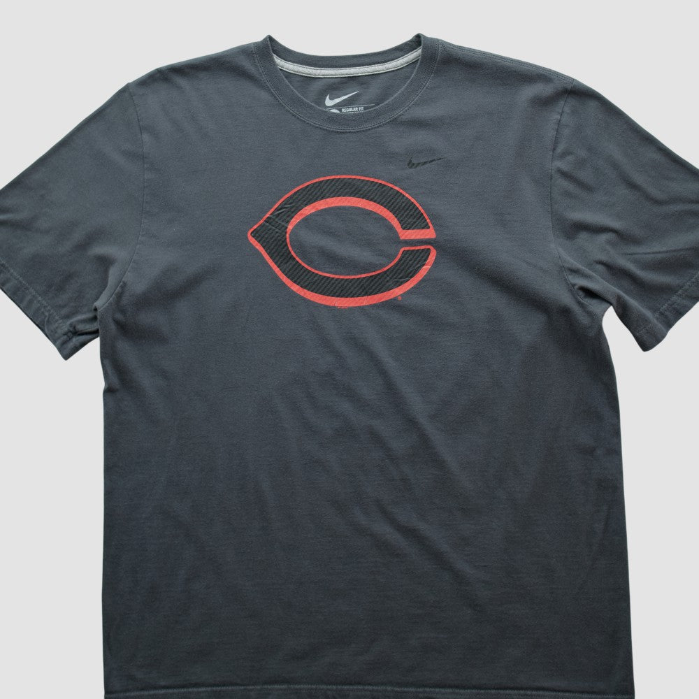 Cincinnati Reds 2010s T-shirt Charcoal Vintage | Nike