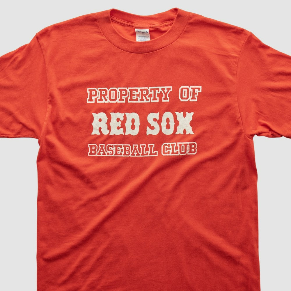 Boston Red Sox Ched 80s T-shirt Red Vintage