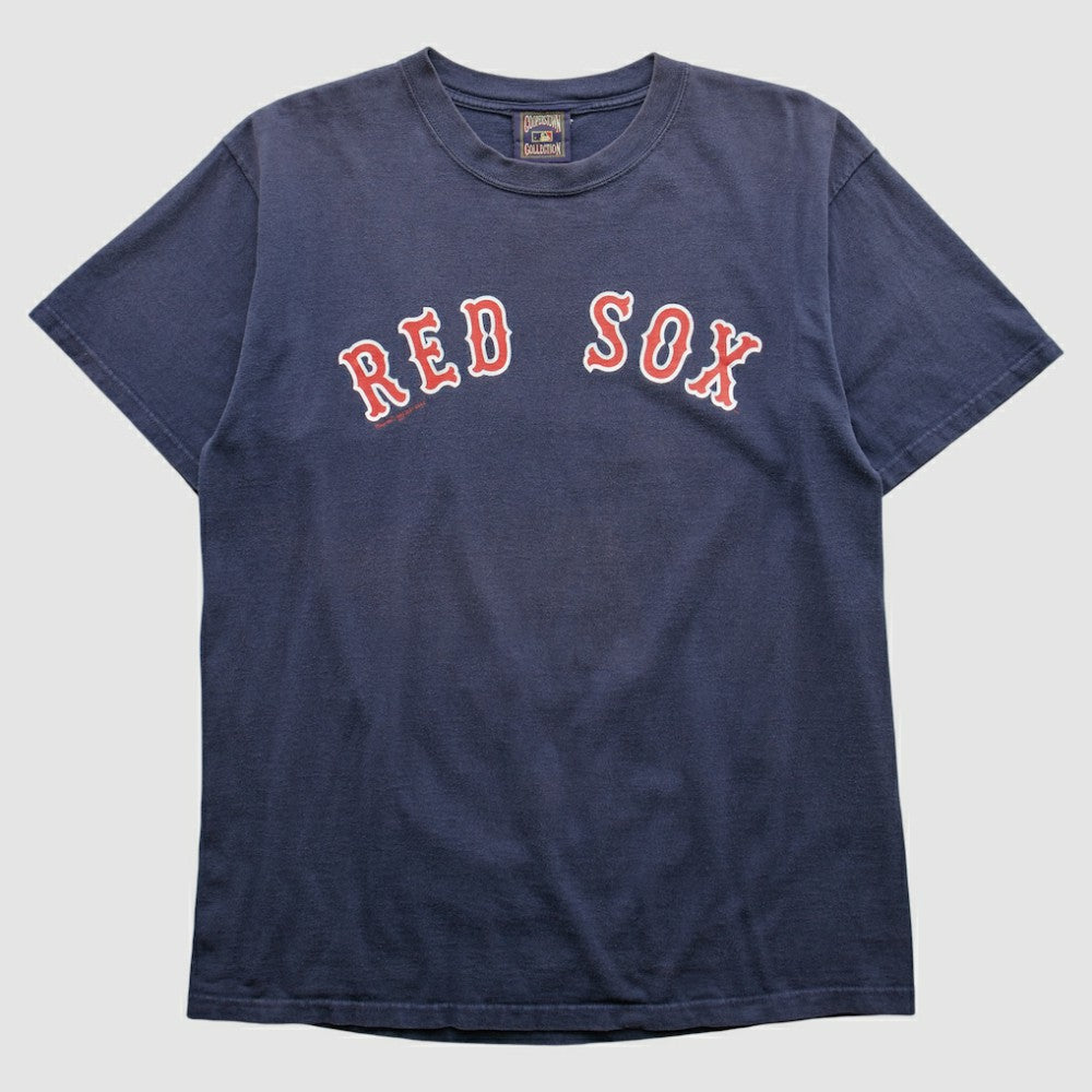 Boston Red Sox Majestic 2000s T-shirt Navy Vintage