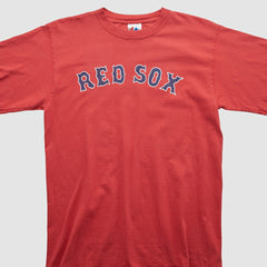 Boston Red Sox Majestic 2000s T-shirt Red Vintage